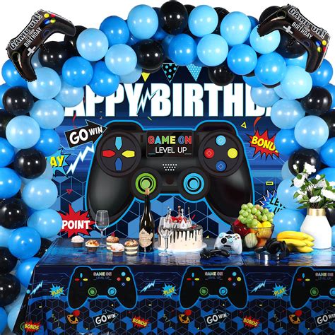 video game decorations for party|video game party decoration ideas.